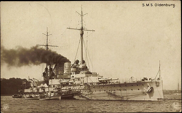 Warships Germany, S. M. S. Oldenburg