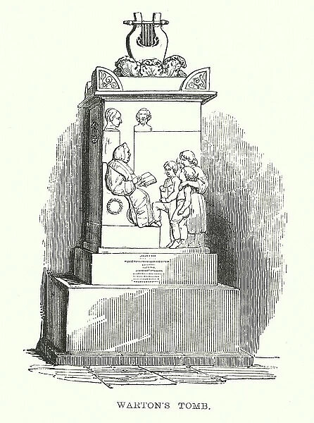 Warton's Tomb (engraving)