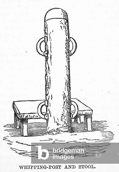 A whipping post (print)