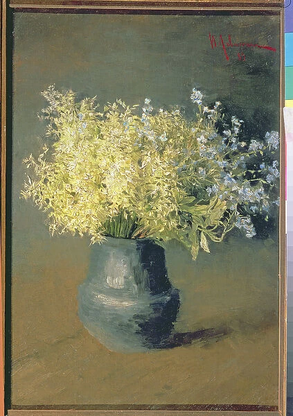 Wild Lilacs and Forget-Me-Nots, 1889 (oil on canvas)