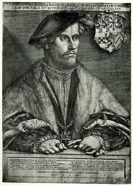 Wilhelm IV (1516-92) Duke of Julich-Kleve-Berg, 1540 (phototype)