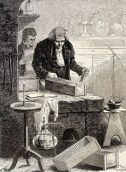 William Cruickshank built the troughs pile - in 'Album of Science