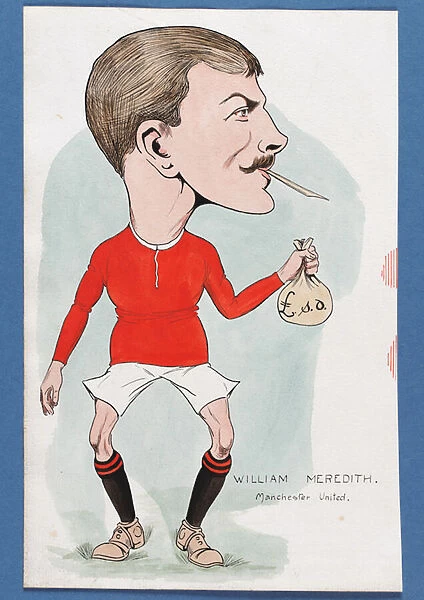 William Meredith, Manchester United (pen & ink and w  /  c on paper)