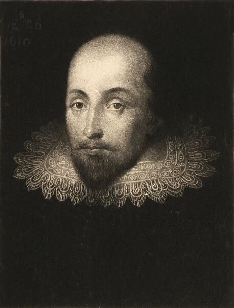 William Shakespeare (1564-1616), engraved by Charles Turner (1773-1857) (engraving)