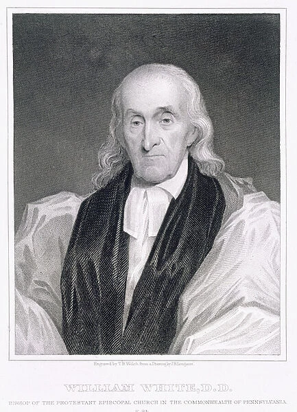 William White (1748-1836) aged 85, engraved by Thomas B. Welch (1814-74) (engraving)