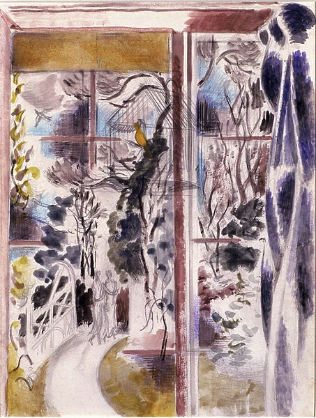 Window at Iden, 1927-29 (Watercolour)
