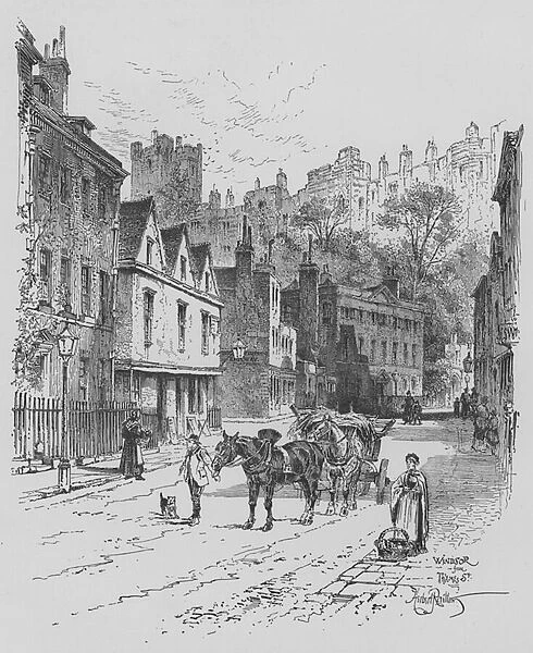 Windsor from Thames Street (engraving)