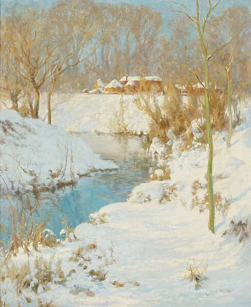 A Winter Sunshine, 1903 (oil on canvas)