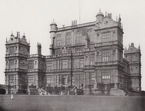 Wollaton Hall, The South Front (b  /  w photo)