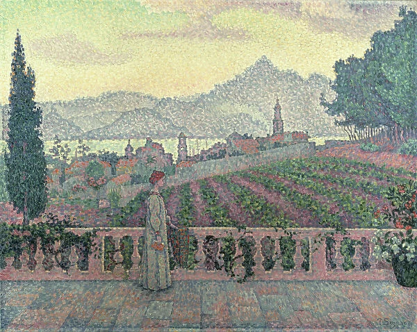 Woman on the Terrace, 1898 (oil on canvas)