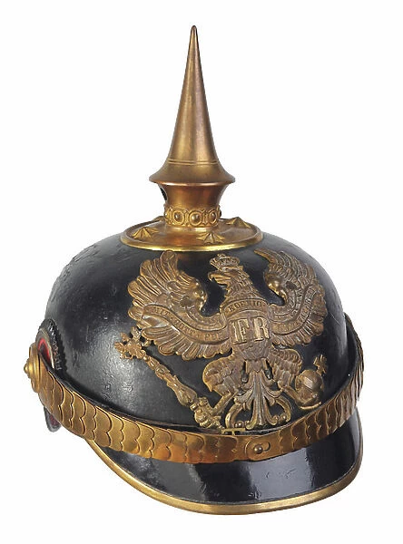 World War One, Germany, Prussian Officers Spike Helmet
