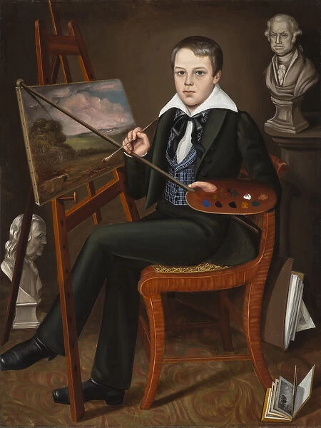 The Young Artist, c. 1838-39 (oil on canvas)