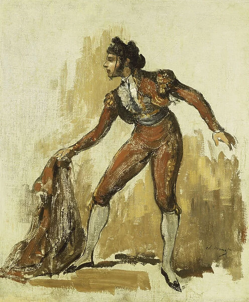 Young Man in a Bullfighting Costume, 1862 (oil on canvas)