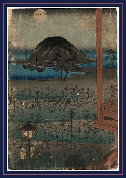 1797-1858 1853. 24. 5 35. 9 Aki Ando Autumn Hiroshige