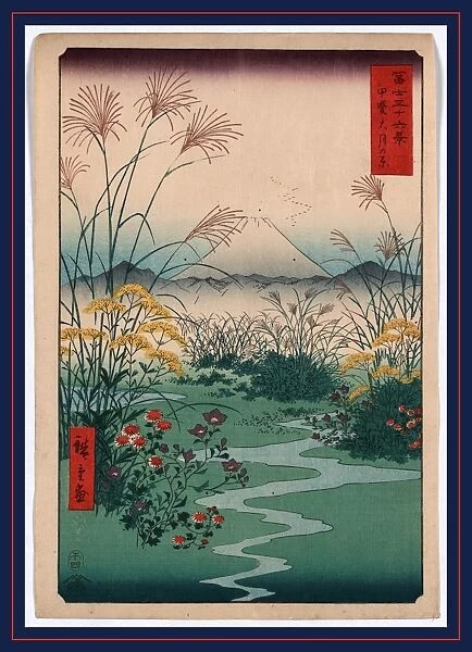 1797-1858 1858. 24. 8 36 Ando Fuji Hiroshige Kai