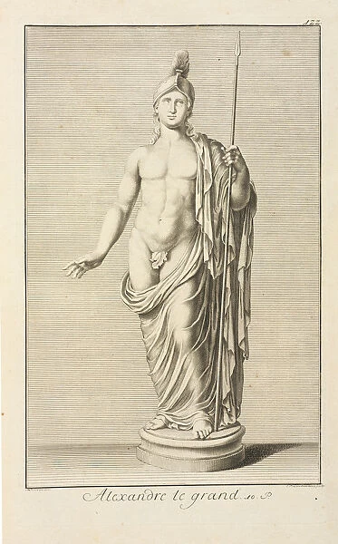 Alexandre le grand Recueil des marbres antiques