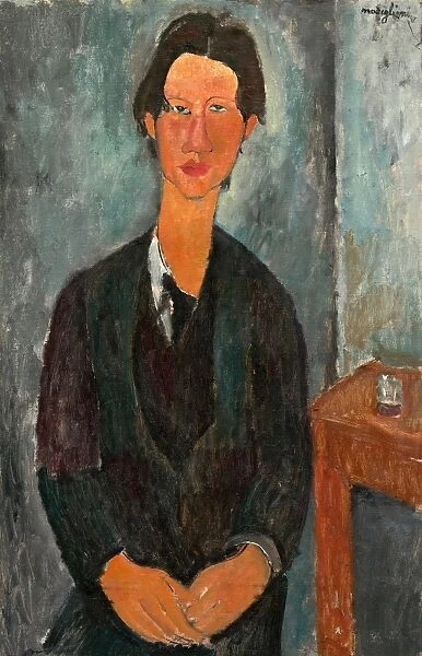 Amedeo Modigliani, Chaim Soutine, Italian, 1884 - 1920, 1917, oil on canvas
