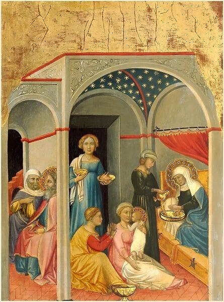 Andrea di Bartolo, Italian (documented from 1389-died 1428), The Nativity of the Virgin