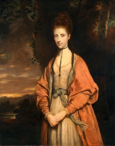 Anne Seymour Damer Hon. Mrs. Seymour Damer, Sir Joshua Reynolds, 1723-1792, British