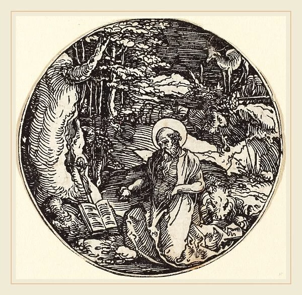 Attributed to Hans Springinklee (German, active 1512-1522), Saint Jerome in Penitence