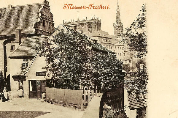Baby cars 1890s Meissen Cathedral Freiheit MeiBen