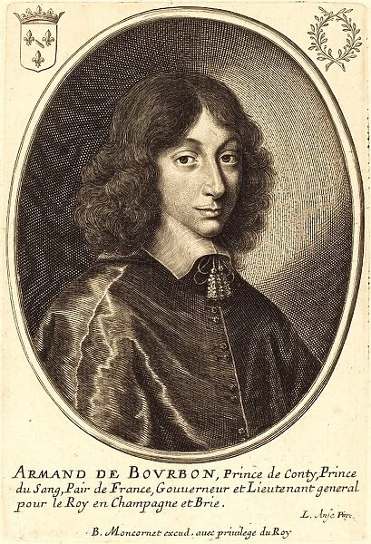 Balthasar Moncornet after Luggert van Anse, French (c. 1600-1668), Armand de Bourbon