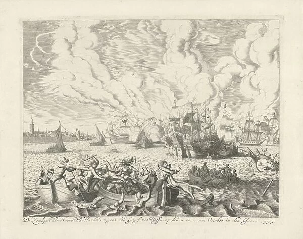 Battle Zuiderzee Count Bossu 1573 North Holland