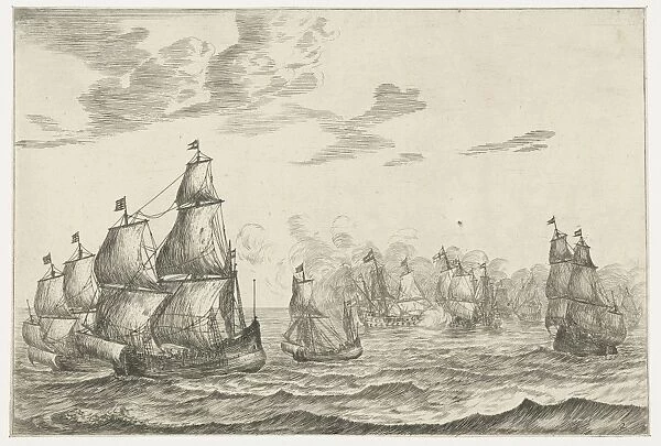 Battleship, Reinier Nooms, 1652 - 1670