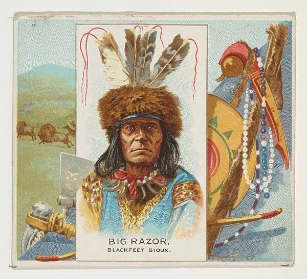 Big Razor Blackfeet Sioux American Indian Chiefs series