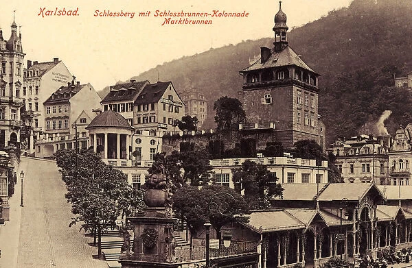 Buildings Karlovy Vary Carriages 1914 Karlovy Vary Region
