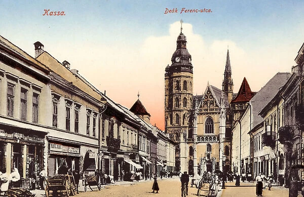 Buildings Kosice Historical images Cathedral