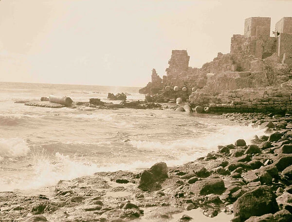 Caesarea Ruins ancient sea-front Paul set sail