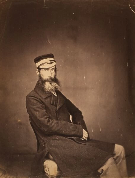 Captain Halford, Crimean War, 1853-1856, Roger Fenton historic war campaign photo