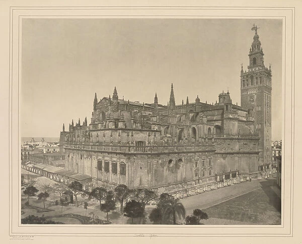Cathedral Seville Braun & Co. French active 1850