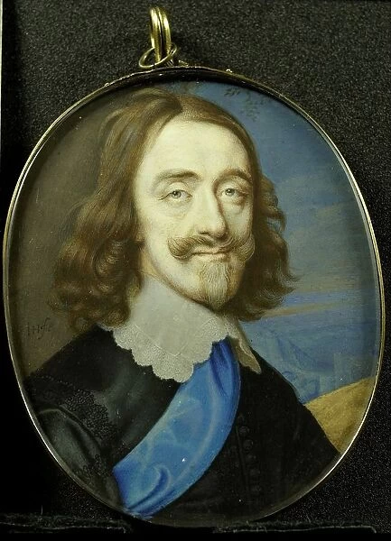 Charles I 1600-49 King England Portrait Bust