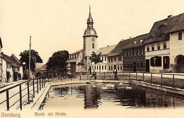 Churches Thuringia Ponds Dornburg Saale 1905