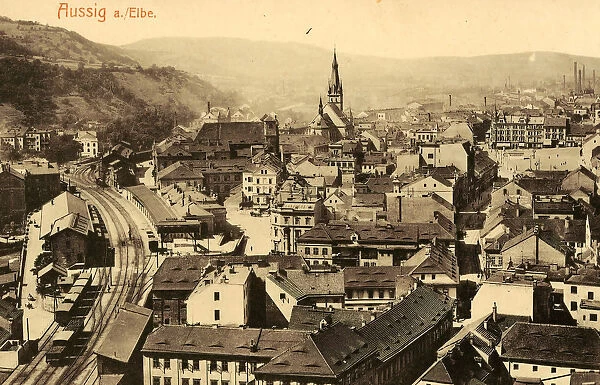 Churches Usti nad Labem Train stations