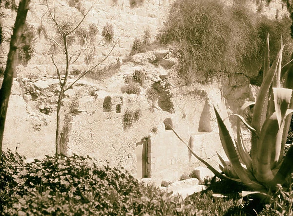 Damascus Gate environs Garden tomb exterior 1900