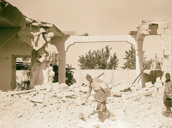Demolition Lydda 1934 Israel Lod