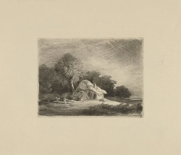 Farm in a landscape, Remigius Adrianus Haanen, 1849