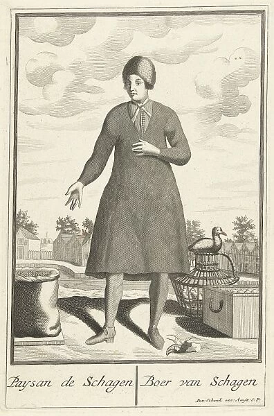 Farmer from Schagen, The Netherlands, Pieter van den Berge, Anonymous, Pieter Schenk I