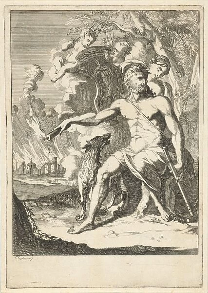 Fire, Caspar Luyken, 1691