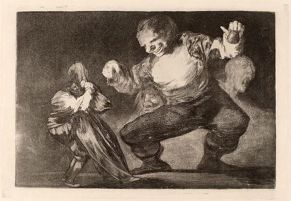 Francisco de Goya, Bobalicon (Simpleton), Spanish, 1746 - 1828, in or after 1816