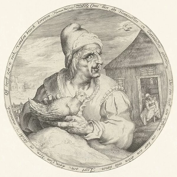 Hen-pecked husband, Harmen Jansz Muller, Cornelis Danckerts (I), 1631 - 1656