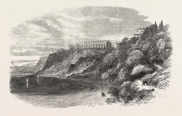 Improvements at Southend: Part of Clifftown, as Seen from the Beach, Uk, 1861