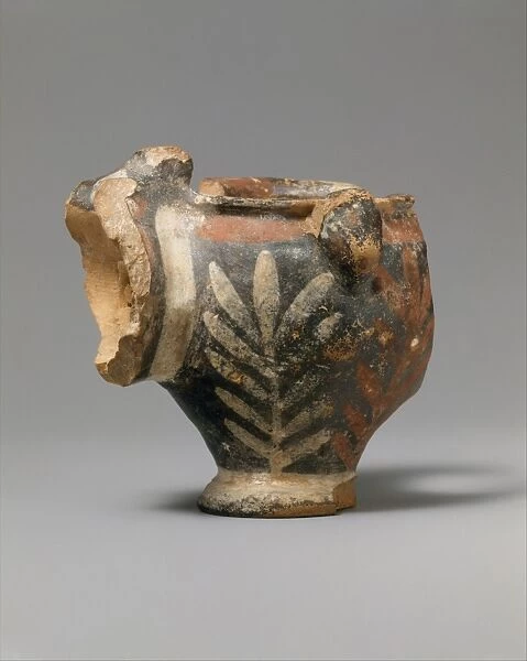 Kamares jar, Middle Kingdom, Dynasty 1213, ca, 19811640 B. C, Egypt, Memphite Region