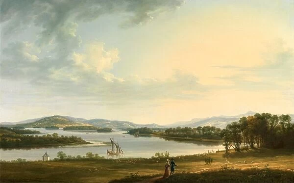 Knock Ninney and Lough Erne from Bellisle, County Fermanagh, Ireland, Thomas Roberts