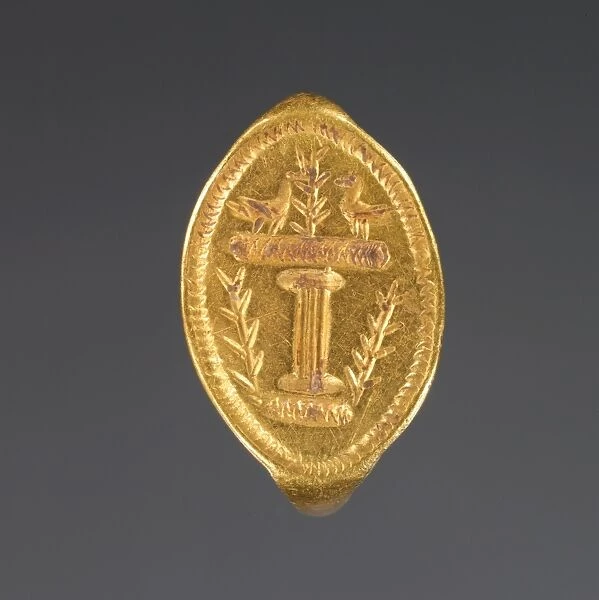 Ring; Unknown; Greece, Europe; 4th century B.C.; Gold; Object