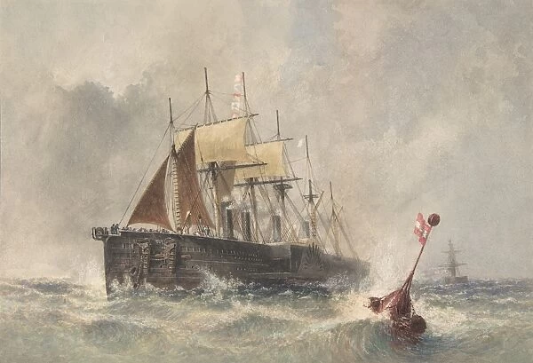 Launching Buoy Bow Great Eastern August 8th 1865