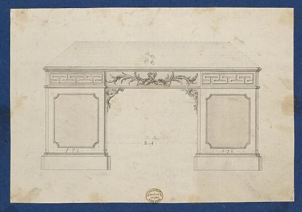 Library Table Chippendale Drawings Vol II ca